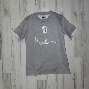 NWT Kalm By Ki Gray Sweatshirt